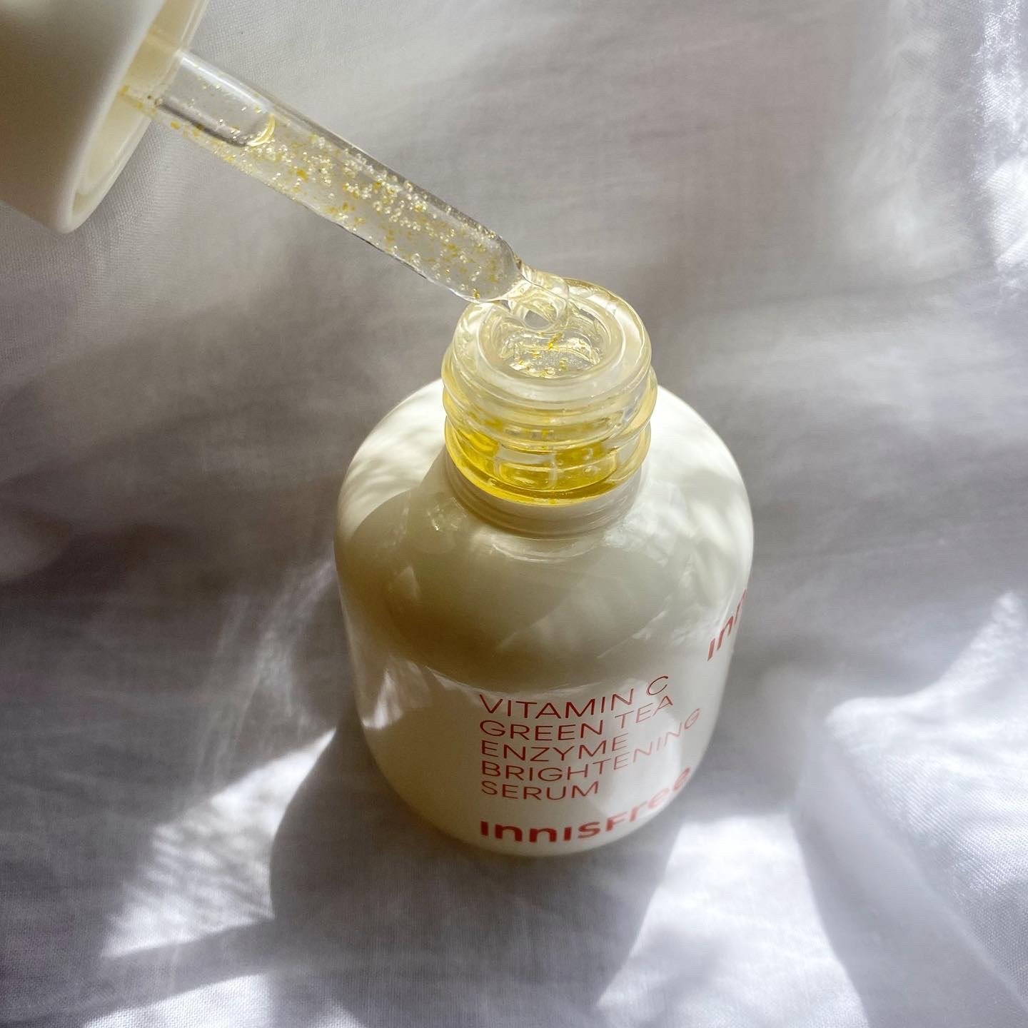 ビタC　グリーンティーエンザイム　ブライト　セラム/innisfree/美容液を使ったクチコミ（2枚目）