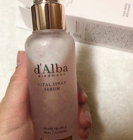 ダルバ ホワイトトリュフバイタルスプレーセラム/ダルバ/ミスト状化粧水を使ったクチコミ(3枚目)