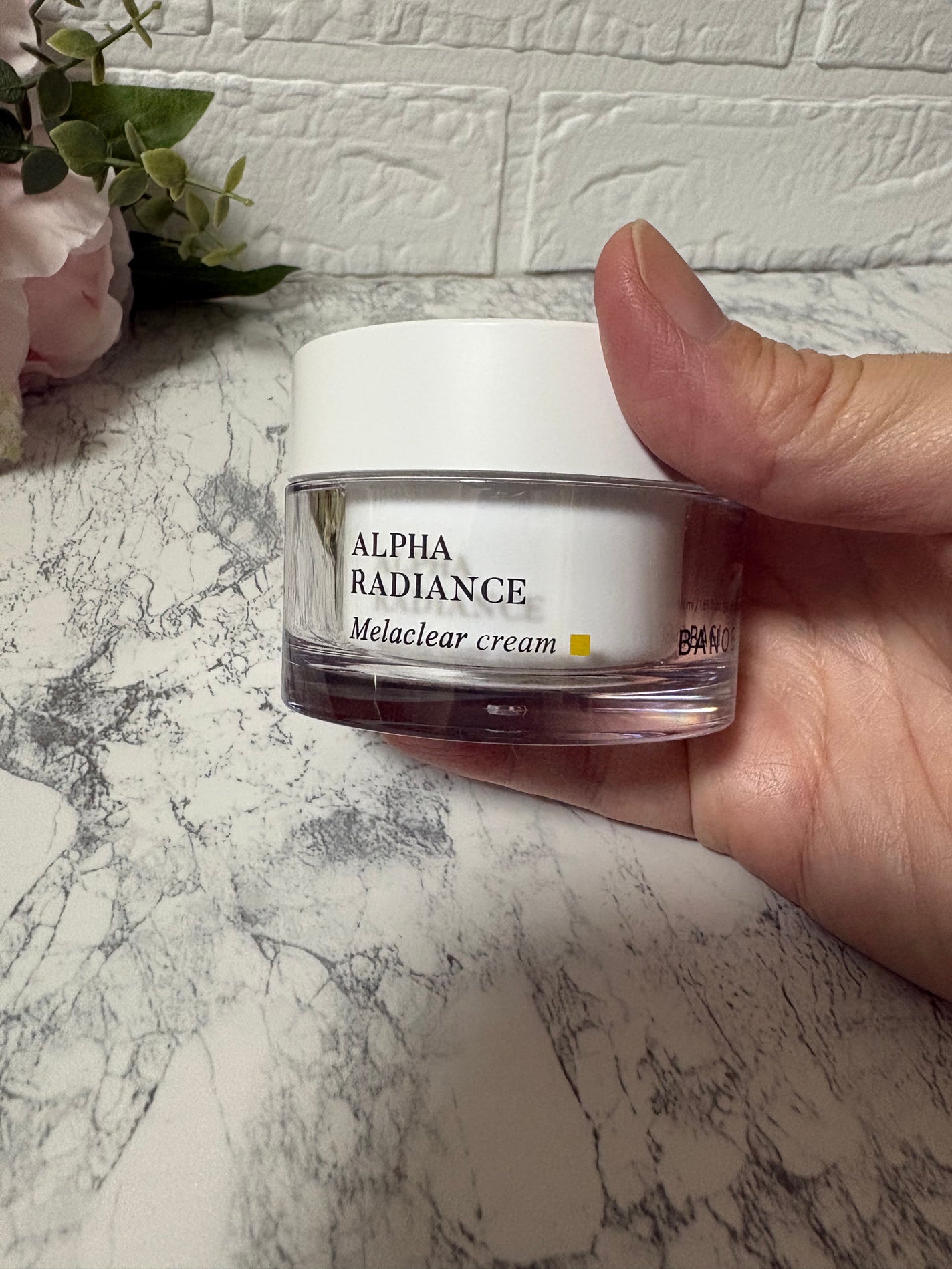アルファラディアンスメラクリア クリーム/BANOBAGI/フェイスクリームを使ったクチコミ(2枚目)