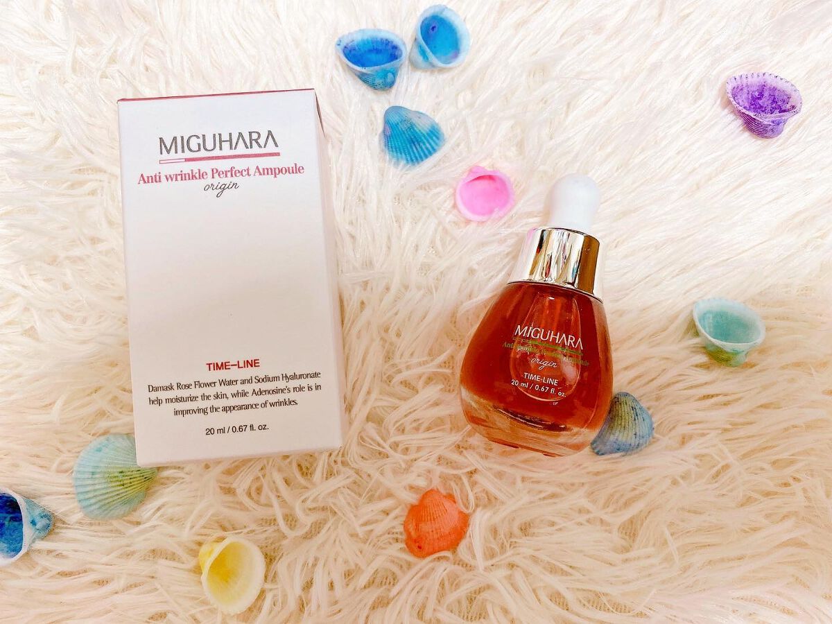 アンチリンクルエフェクトアンプルオリジン/MIGUHARA/美容液を使ったクチコミ(1枚目)