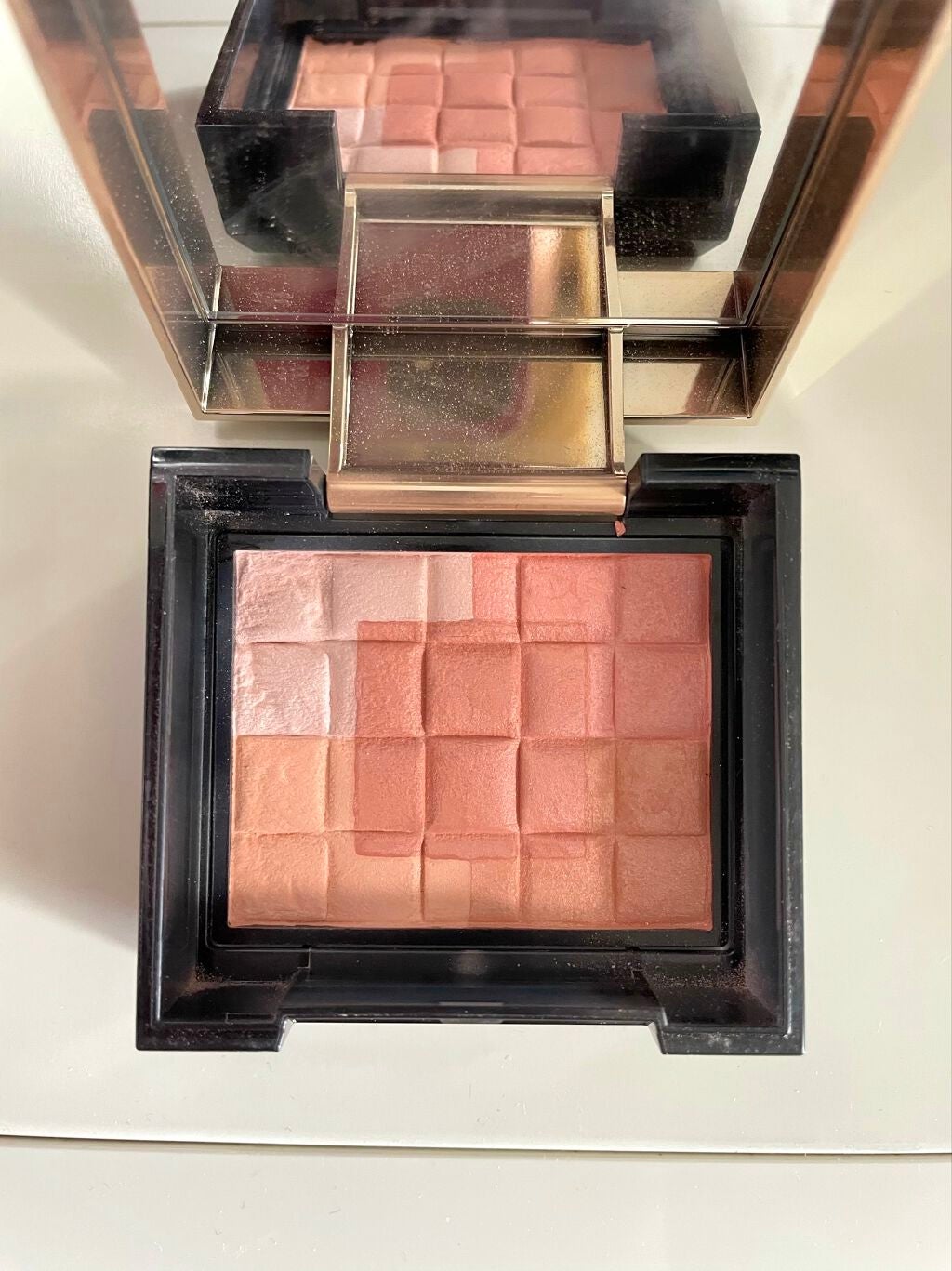 ドラマティックムードヴェール/マキアージュ/パウダーチークを使ったクチコミ(1枚目)