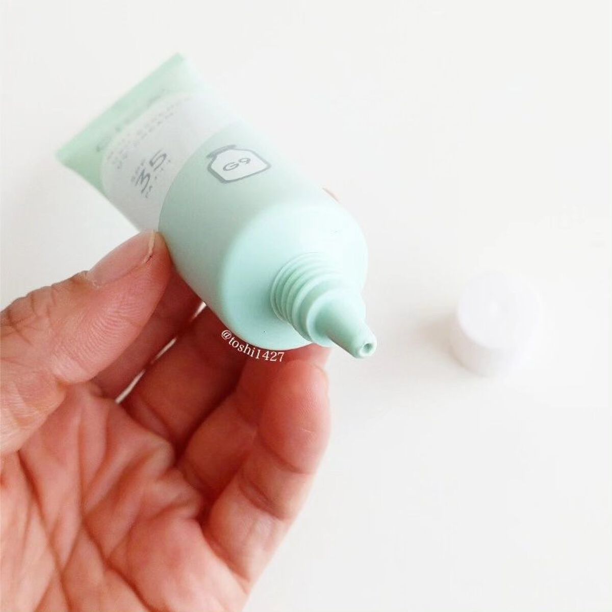 ウユエッセンス UVクリーム/G9SKIN/日焼け止めクリームを使ったクチコミ（2枚目）