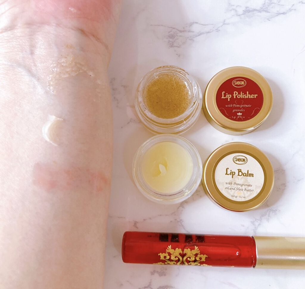 リップバーム/SABON/リップバームを使ったクチコミ（3枚目）