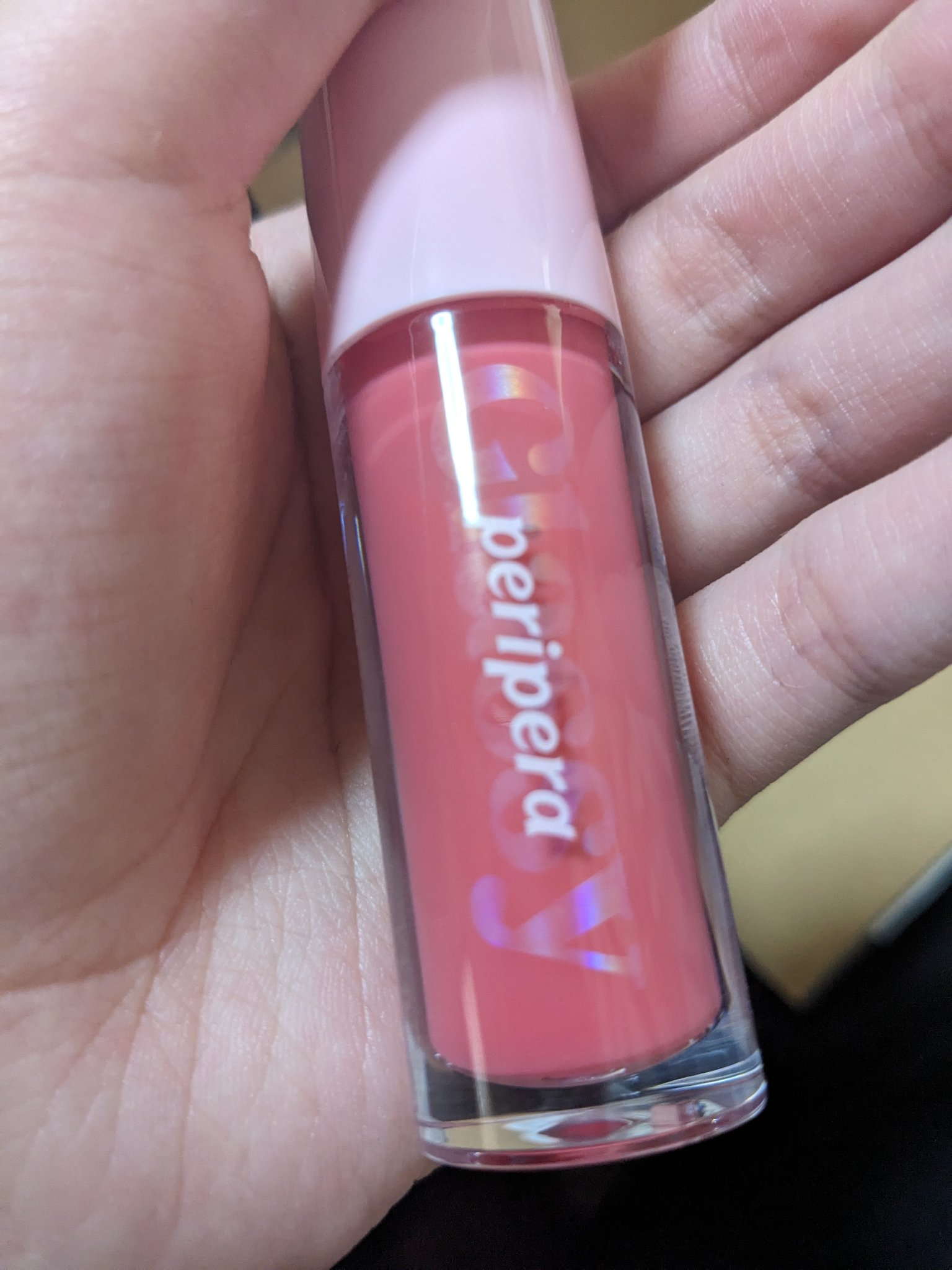 インク グラスティング リップ グロス/PERIPERA/リップグロスを使ったクチコミ（1枚目）