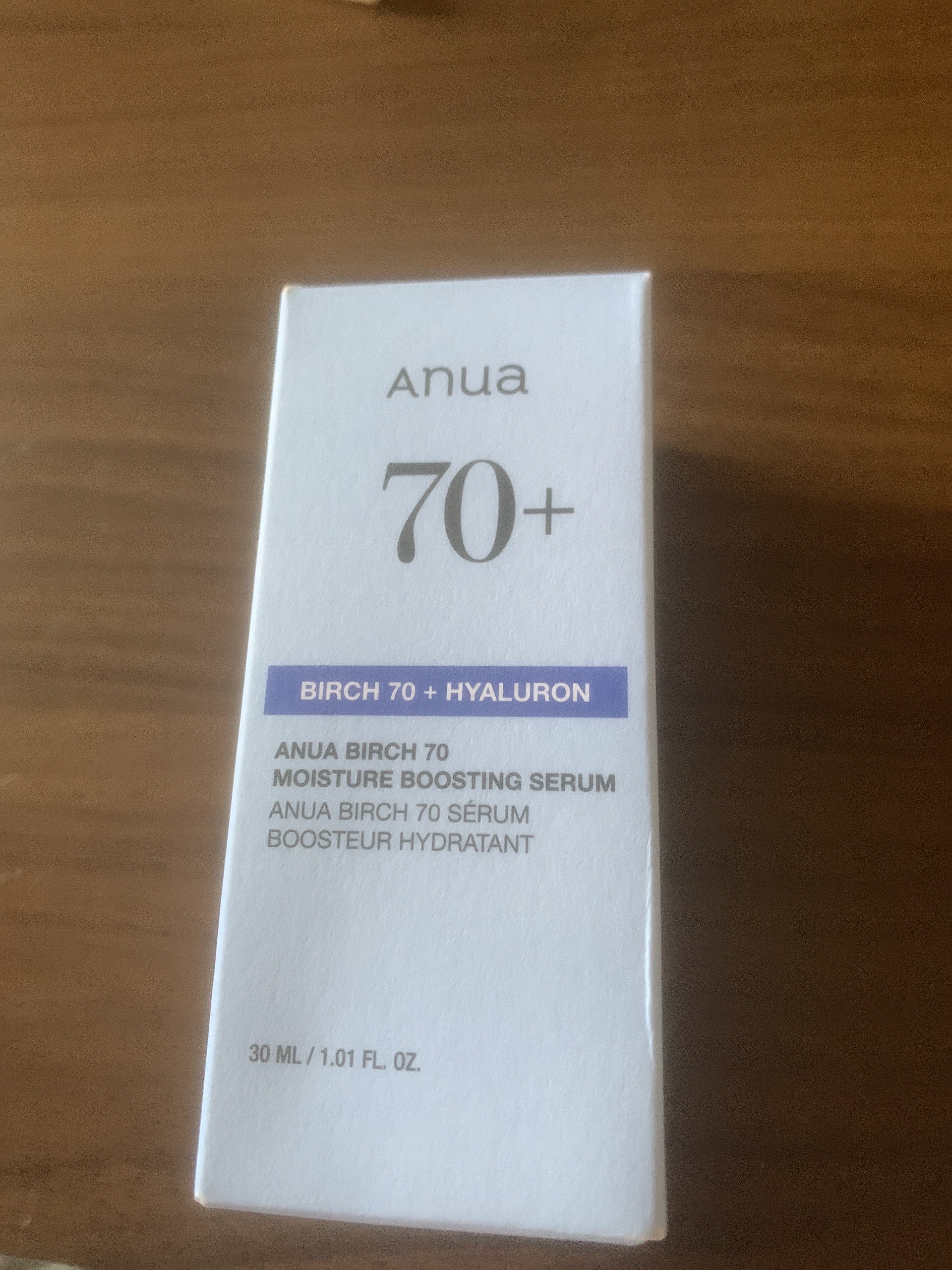 シラカバ70％水分ブースティングセラム/Anua/美容液を使ったクチコミ（1枚目）