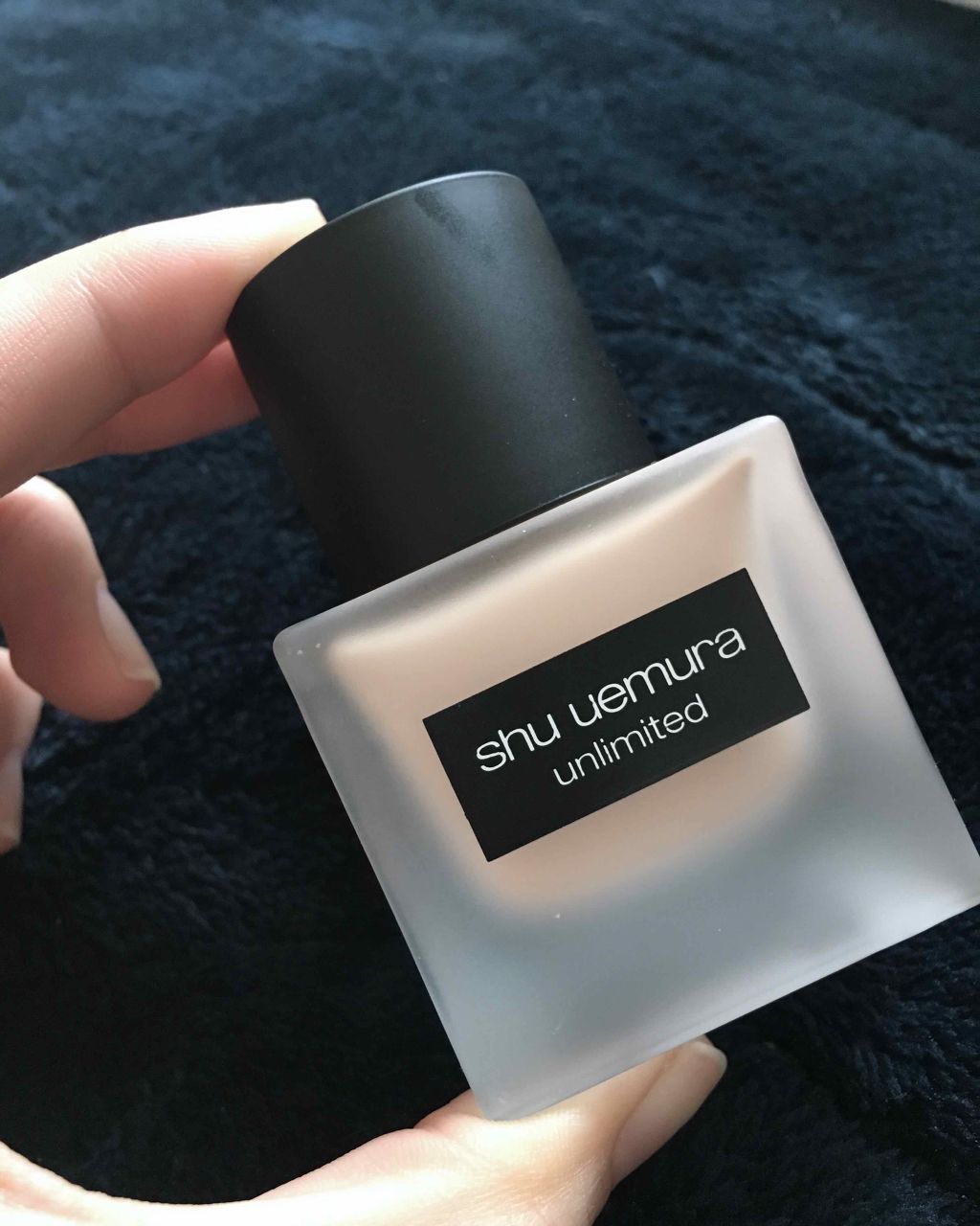 （旧）アンリミテッド ラスティング フルイド/shu uemura/リキッドファンデーションを使ったクチコミ（1枚目）