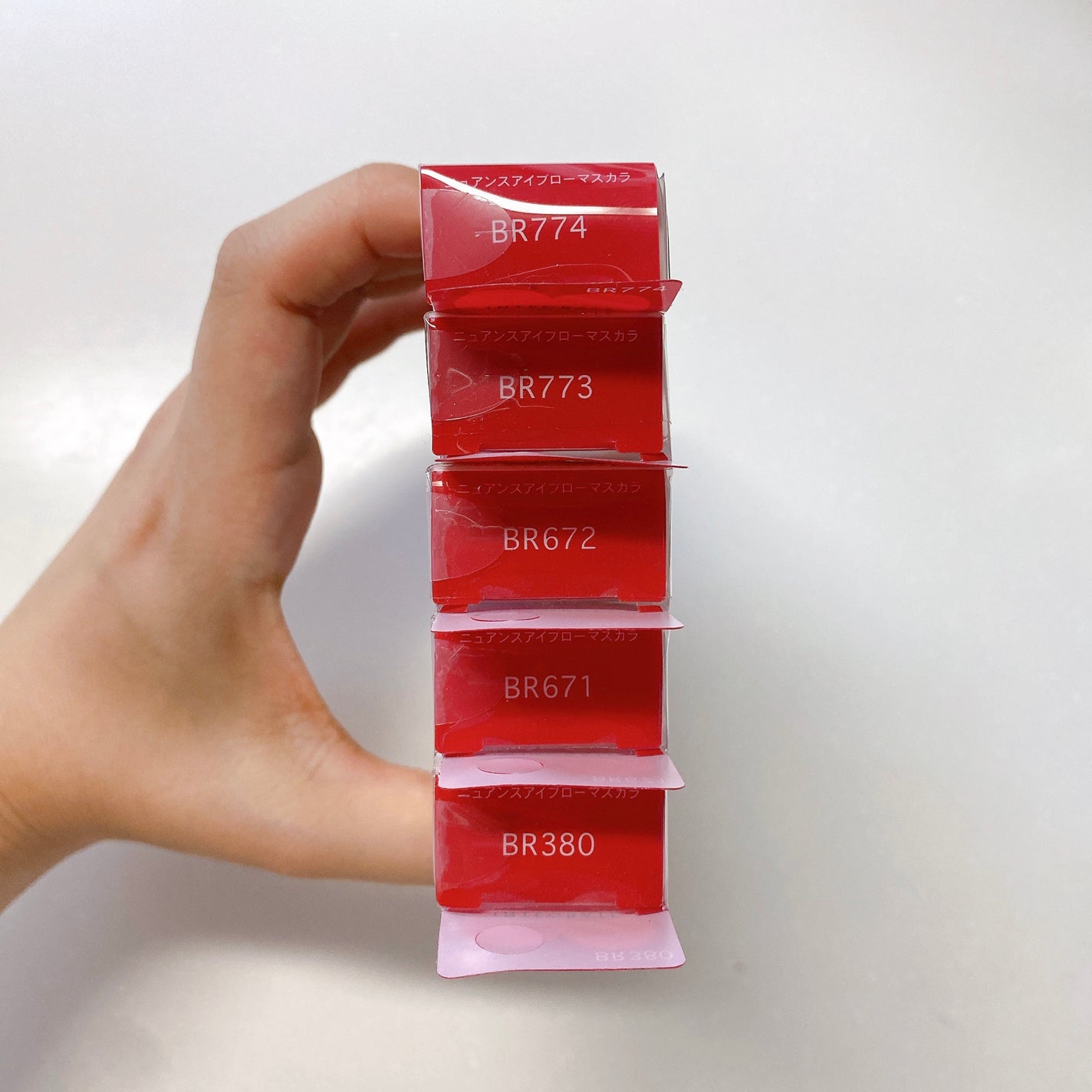 ニュアンスアイブローマスカラ/インテグレート/眉マスカラを使ったクチコミ(4枚目)