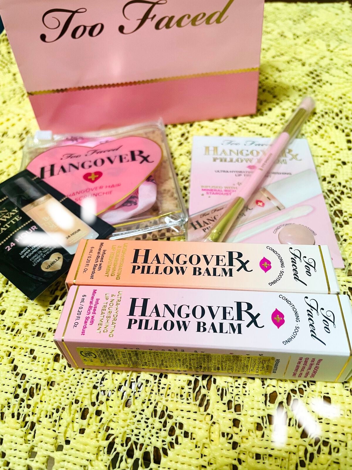 ~トゥー フェイスド ハングオーバー~ ピロー バーム リップ トリートメント/Too Faced/リップ美容液を使ったクチコミ(2枚目)