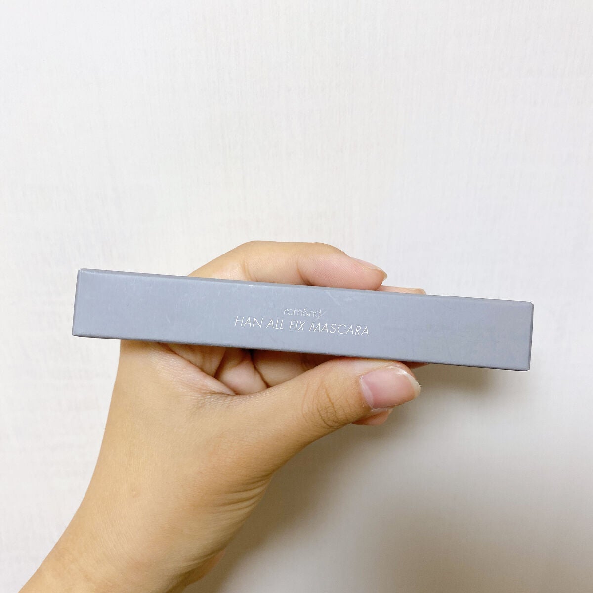 ハンオールフィックスマスカラ/rom&nd/マスカラを使ったクチコミ(8枚目)