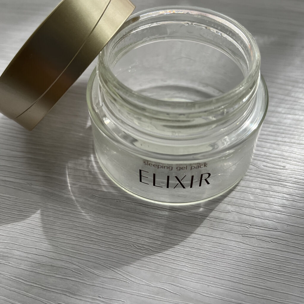 エリクシール シュペリエル スリーピングジェルパック WN ナイトグリーンアロマの香り/エリクシール/洗い流すパック・マスクを使ったクチコミ（2枚目）