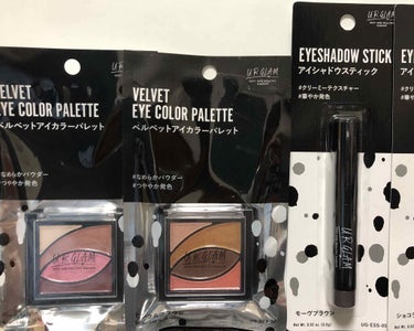 UR GLAM　VELVET EYE COLOR PALETTE/U R GLAM/アイシャドウパレットを使ったクチコミ（1枚目）