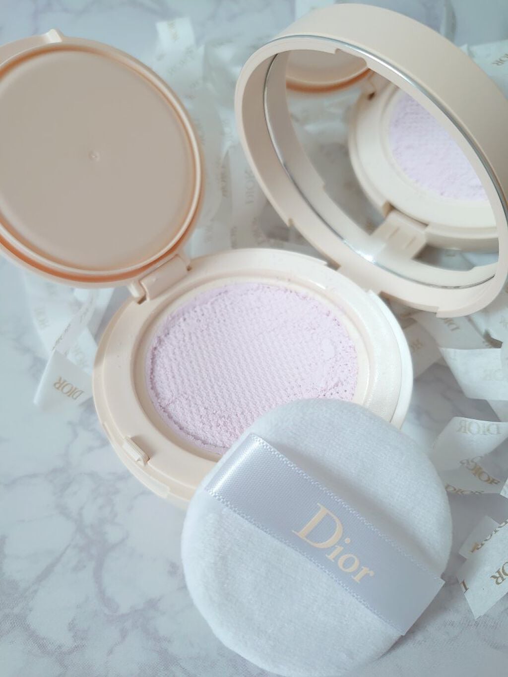 ディオールスキン フォーエヴァー クッション パウダー/Dior/ルースパウダーを使ったクチコミ(5枚目)