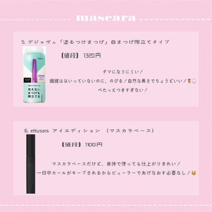 「塗るつけまつげ」自まつげ際立てタイプ/デジャヴュ/マスカラを使ったクチコミ(4枚目)
