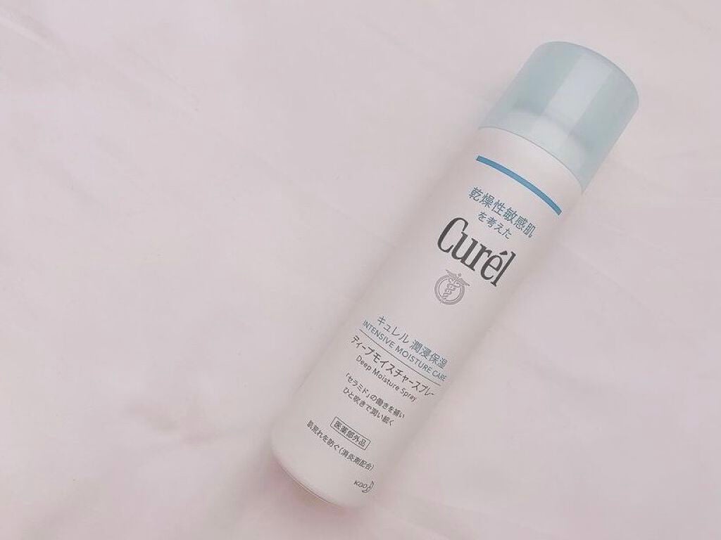 ディープモイスチャースプレー/キュレル/ミスト状化粧水を使ったクチコミ(1枚目)