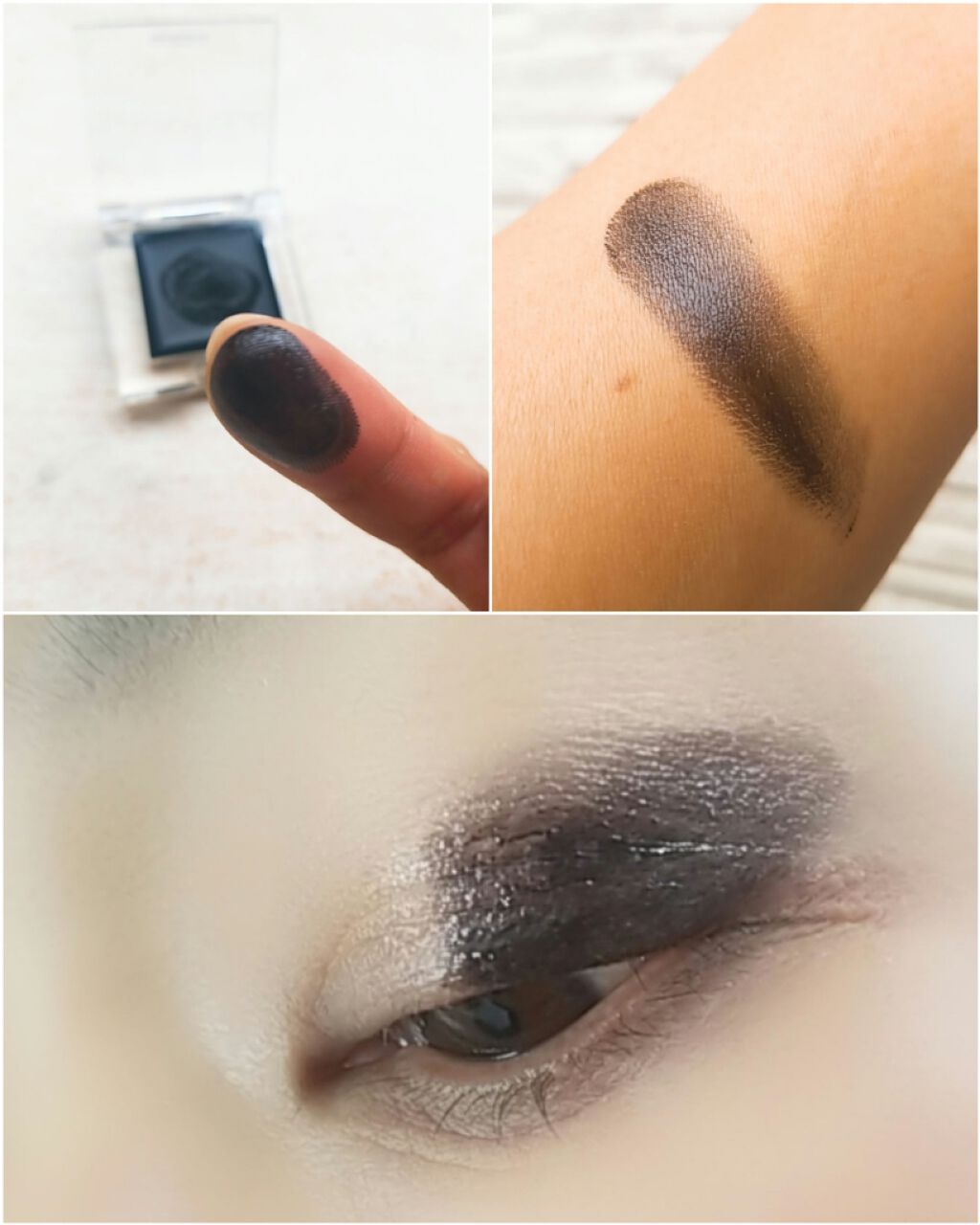 ザ アイシャドウ ティント 006T Hollow/ADDICTION/ジェル・クリームアイシャドウを使ったクチコミ（3枚目）