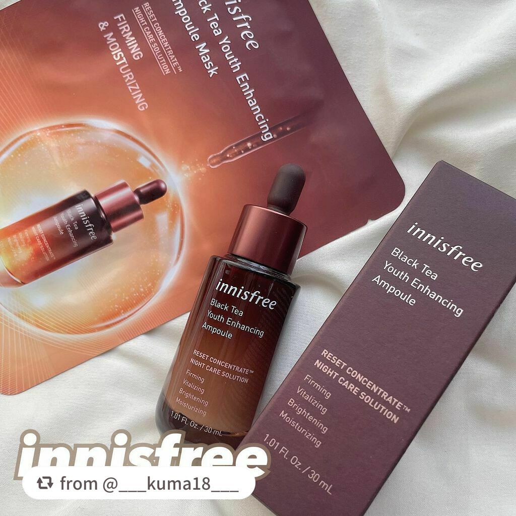 ブラックティー ユース セラム/innisfree/美容液を使ったクチコミ(1枚目)