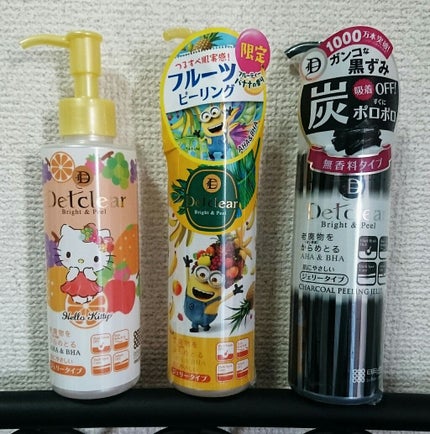 DETクリア ブライト&ピール ピーリングジェリー<ミックスフルーツの香り>/Detclear/ピーリングを使ったクチコミ(1枚目)