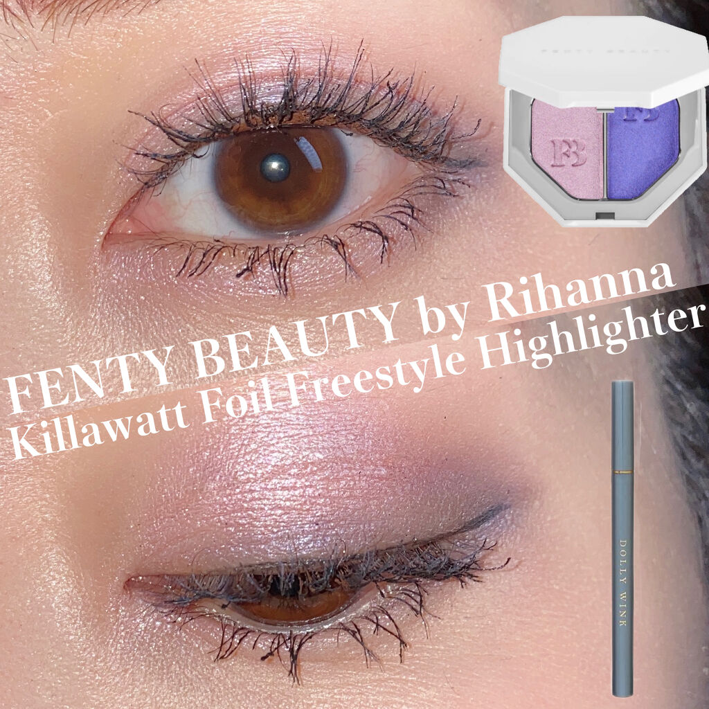 KILLAWATT FREESTYLE HIGHLIGHTER DUO/FENTY BEAUTY BY RIHANNA/パウダーハイライトを使ったクチコミ（1枚目）