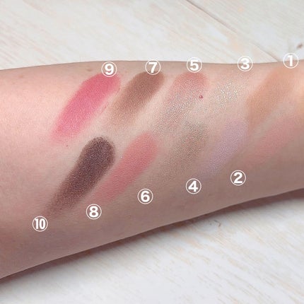 ニューデップスアイシャドウパレット/hince/アイシャドウパレットを使ったクチコミ(5枚目)