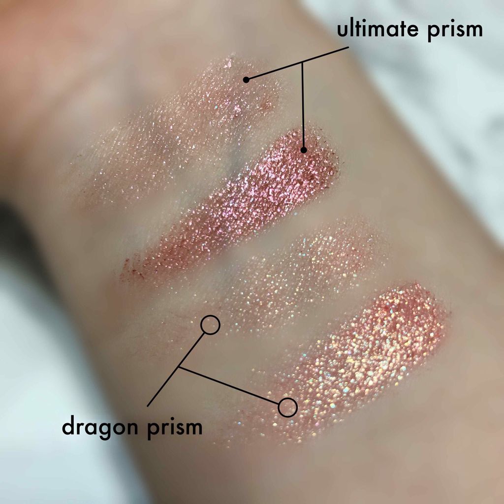 グリッタープリズム シャドウ/MISSHA/グリッターを使ったクチコミ（2枚目）