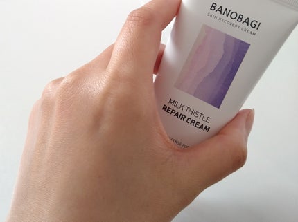 ミルクシスル リペアクリーム/BANOBAGI/フェイスクリームを使ったクチコミ(5枚目)