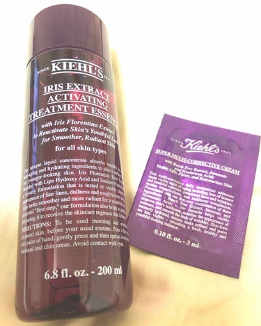 キールズ IRS エッセンス ローション/Kiehl's/化粧水を使ったクチコミ（1枚目）