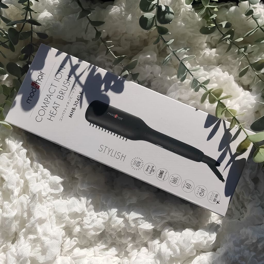 スタイリッシュ コンパクトイオンヒートブラシ MHB-3040-K/mod's hair/ヒートブラシを使ったクチコミ（2枚目）