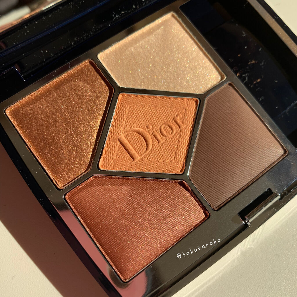 【旧】サンク クルール クチュール 439 コッパー/Dior/アイシャドウパレットを使ったクチコミ（2枚目）