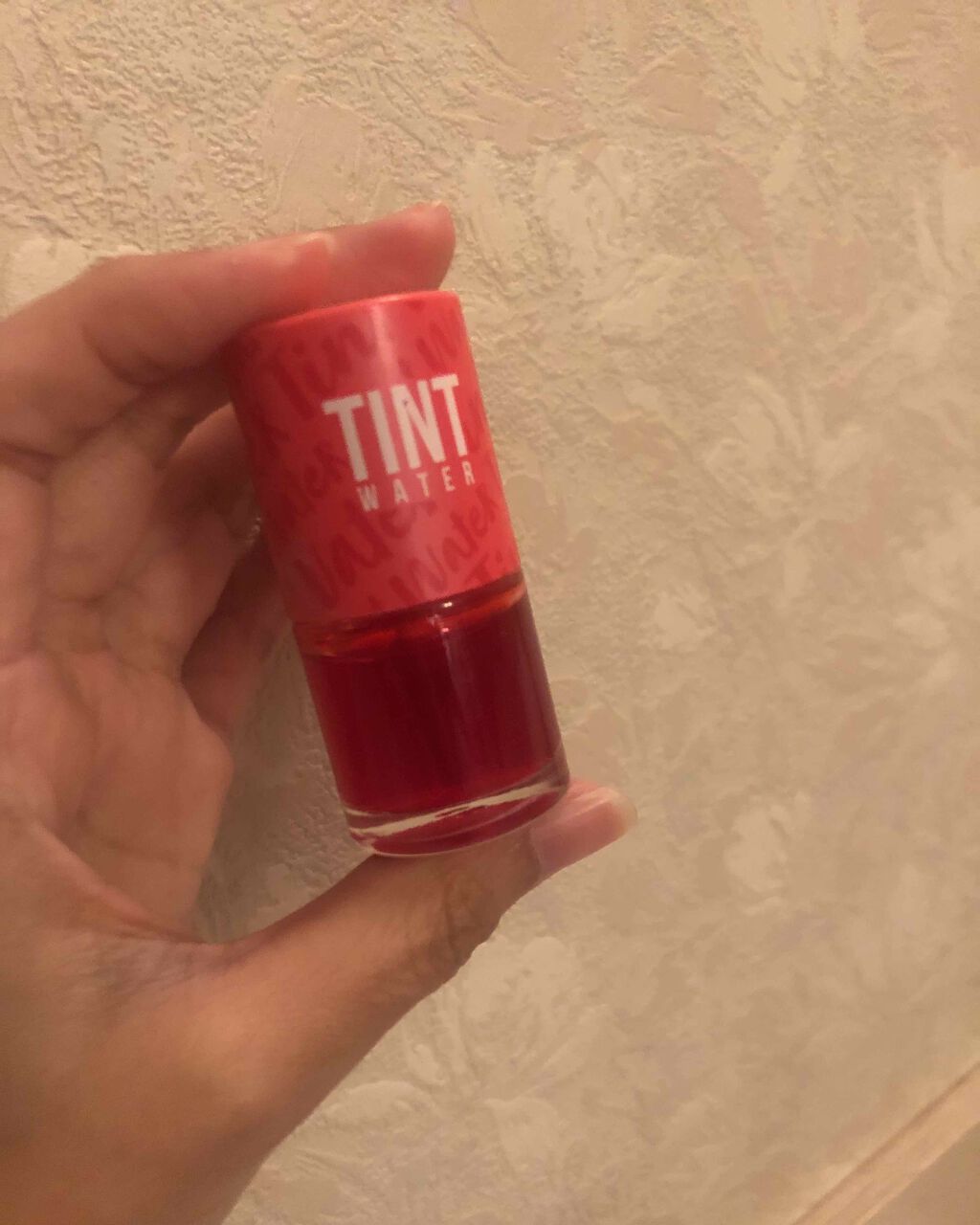 ティントウォーター 03 STRAWBERRY JUICE/PERIPERA/口紅を使ったクチコミ（1枚目）