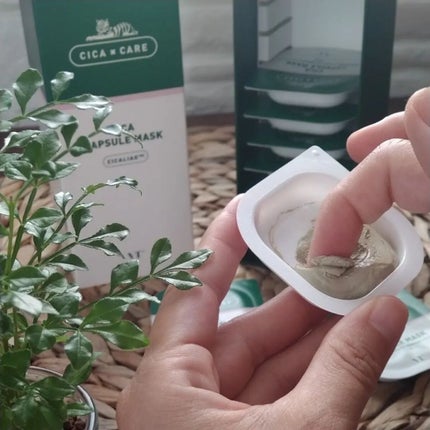 CICA カプセルマスク/VT/洗い流すパック・マスクを使ったクチコミ(4枚目)