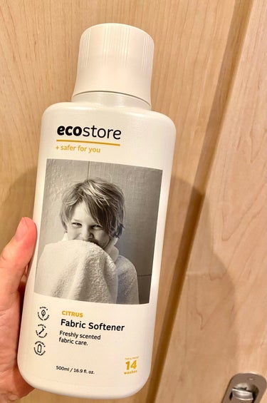 ecostore ファブリックソフナー シトラスのクチコミ「✨一般的な柔軟剤の、香りの強さが苦手な人に✨

୨୧┈┈┈┈┈┈┈┈┈┈┈┈┈┈┈┈┈୨୧

.....」（1枚目）