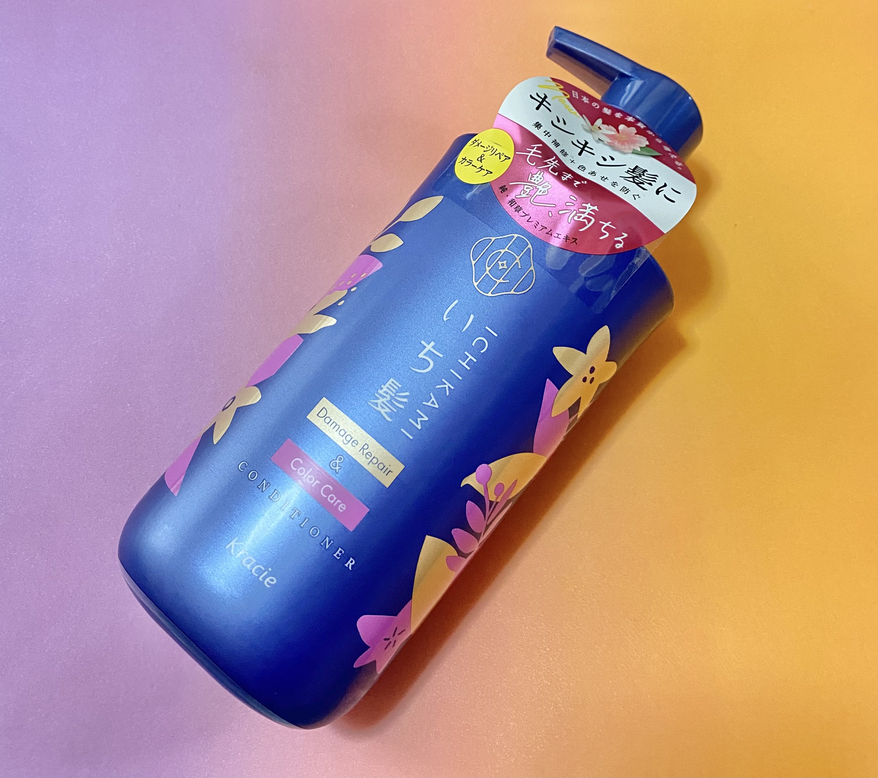 ダメージリペア＆カラーケア シャンプー/コンディショナー コンディショナー ポンプ 480g/いち髪/市販シャンプーを使ったクチコミ（1枚目）