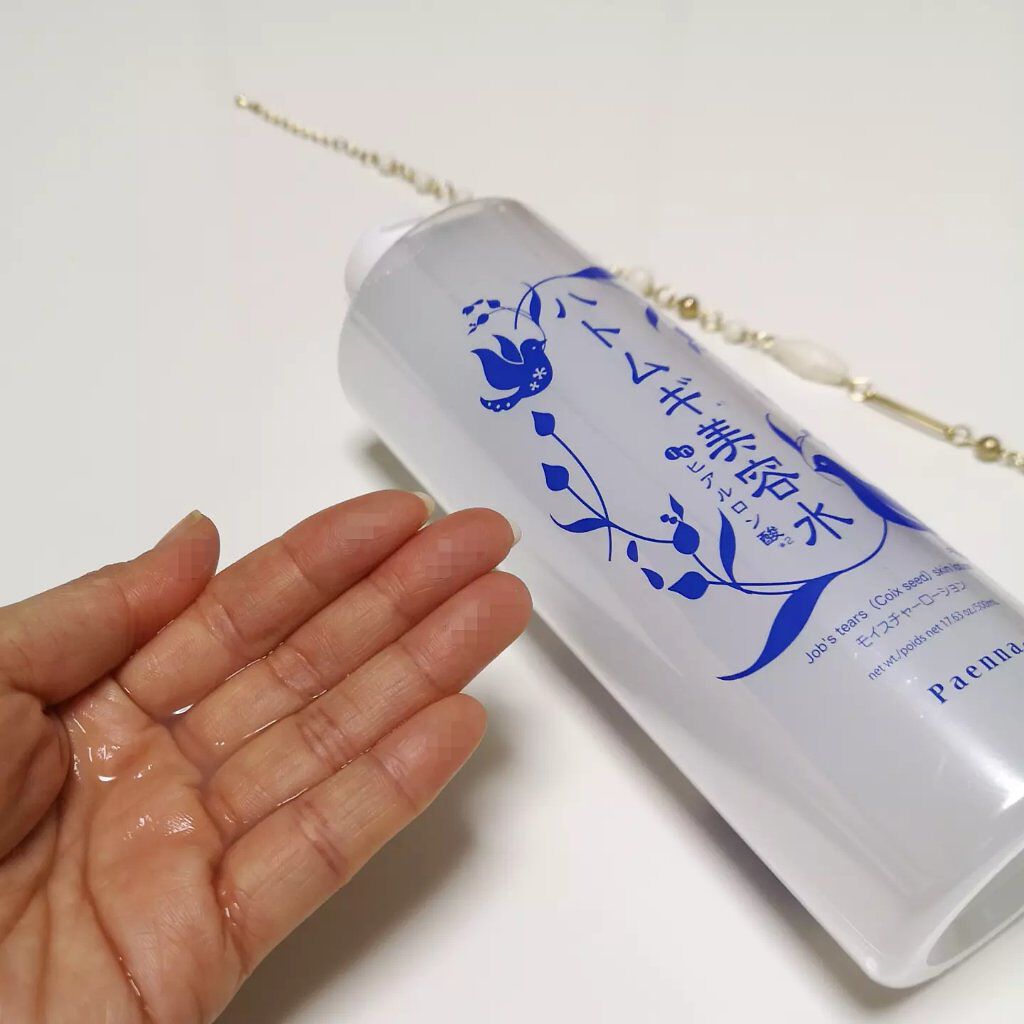 ハトムギ美容水 in ヒアルロン酸/パエンナ/化粧水を使ったクチコミ(4枚目)