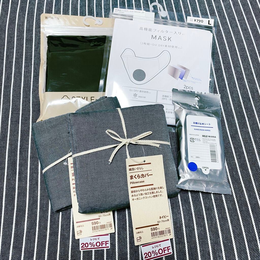 日焼け止めシート/無印良品/日焼け止めローションを使ったクチコミ(2枚目)