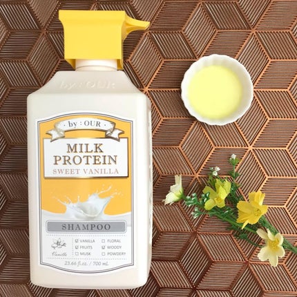 ミルクプロテイン ボディクレンザー スイートバニラ/by : OUR/ボディソープを使ったクチコミ(2枚目)