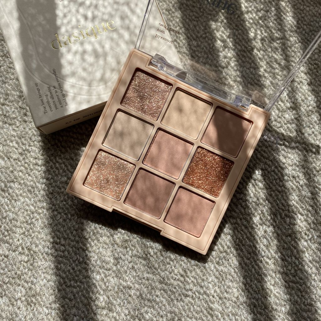 シャドウパレット/dasique/アイシャドウパレットを使ったクチコミ（2枚目）