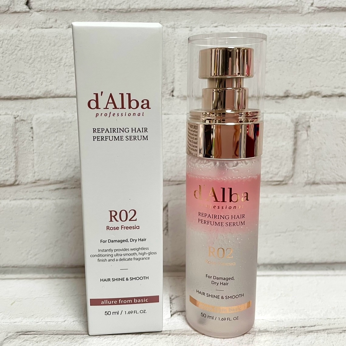 プロフェッショナルリペアリングヘアパヒュームセラム/ダルバ/ヘアミストを使ったクチコミ（1枚目）