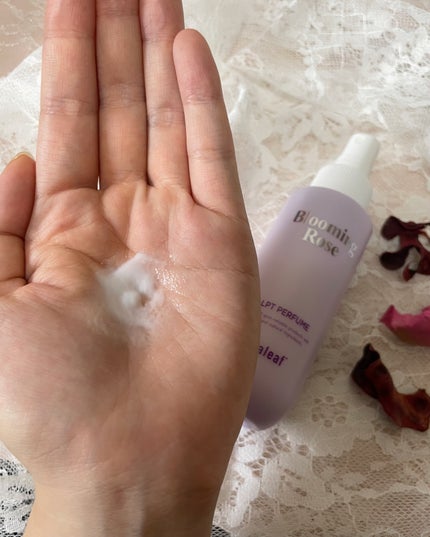 パフュームヘアパックインミスト Pink Breeze/Daleaf/アウトバストリートメントを使ったクチコミ(2枚目)