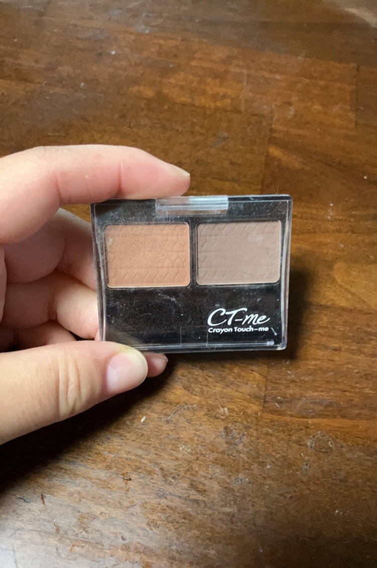 TMアイブロウパウダー/セリア/パウダーアイブロウを使ったクチコミ（1枚目）