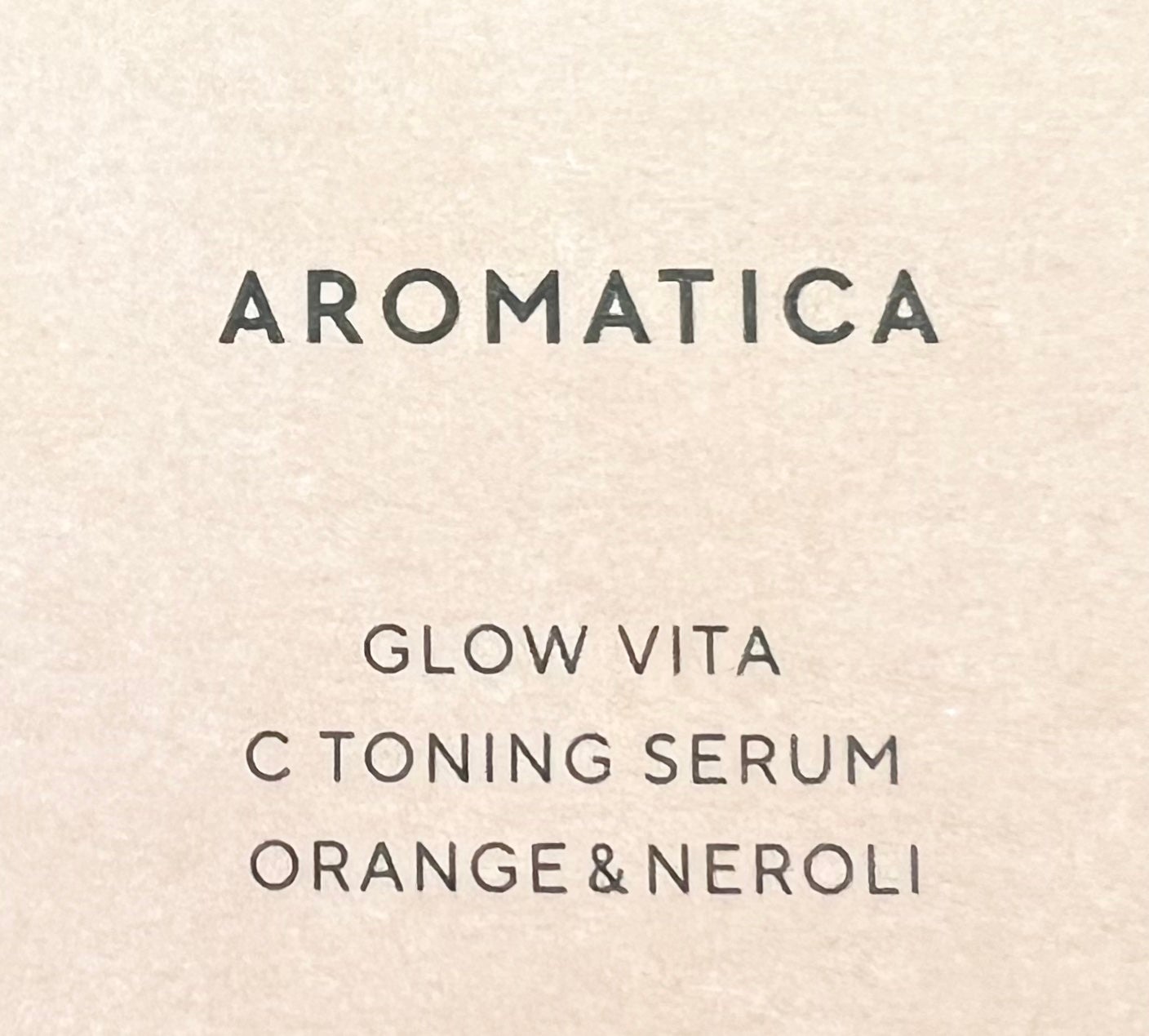 グロービタCトーニングセラム/AROMATICA/美容液を使ったクチコミ(4枚目)