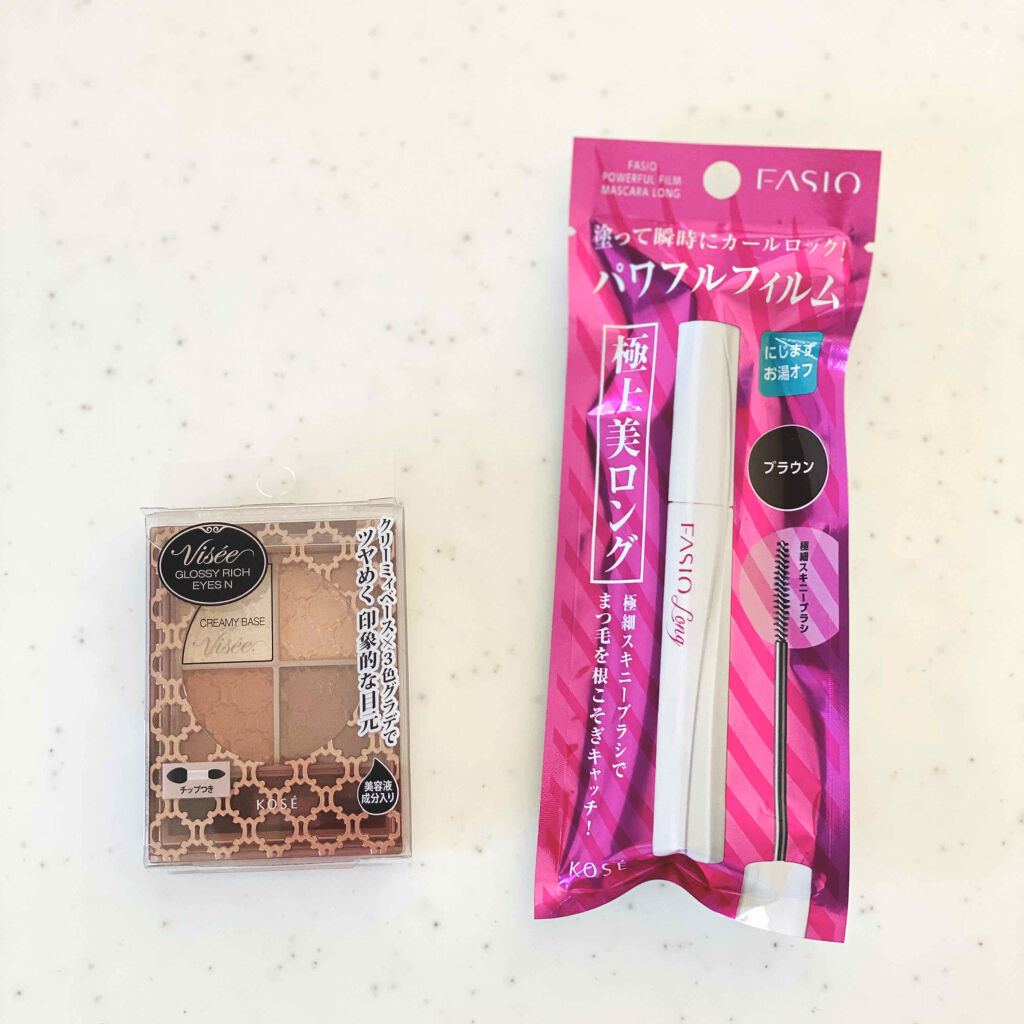 パワフルフィルム マスカラ(ロング)/FASIO/マスカラを使ったクチコミ（1枚目）