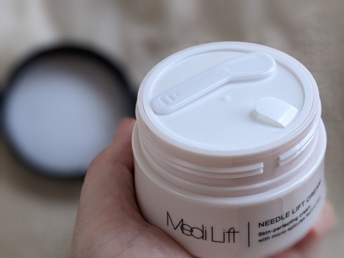 メディリフト ニードルリフトクリーム/YA-MAN TOKYO JAPAN/フェイスクリームを使ったクチコミ(4枚目)