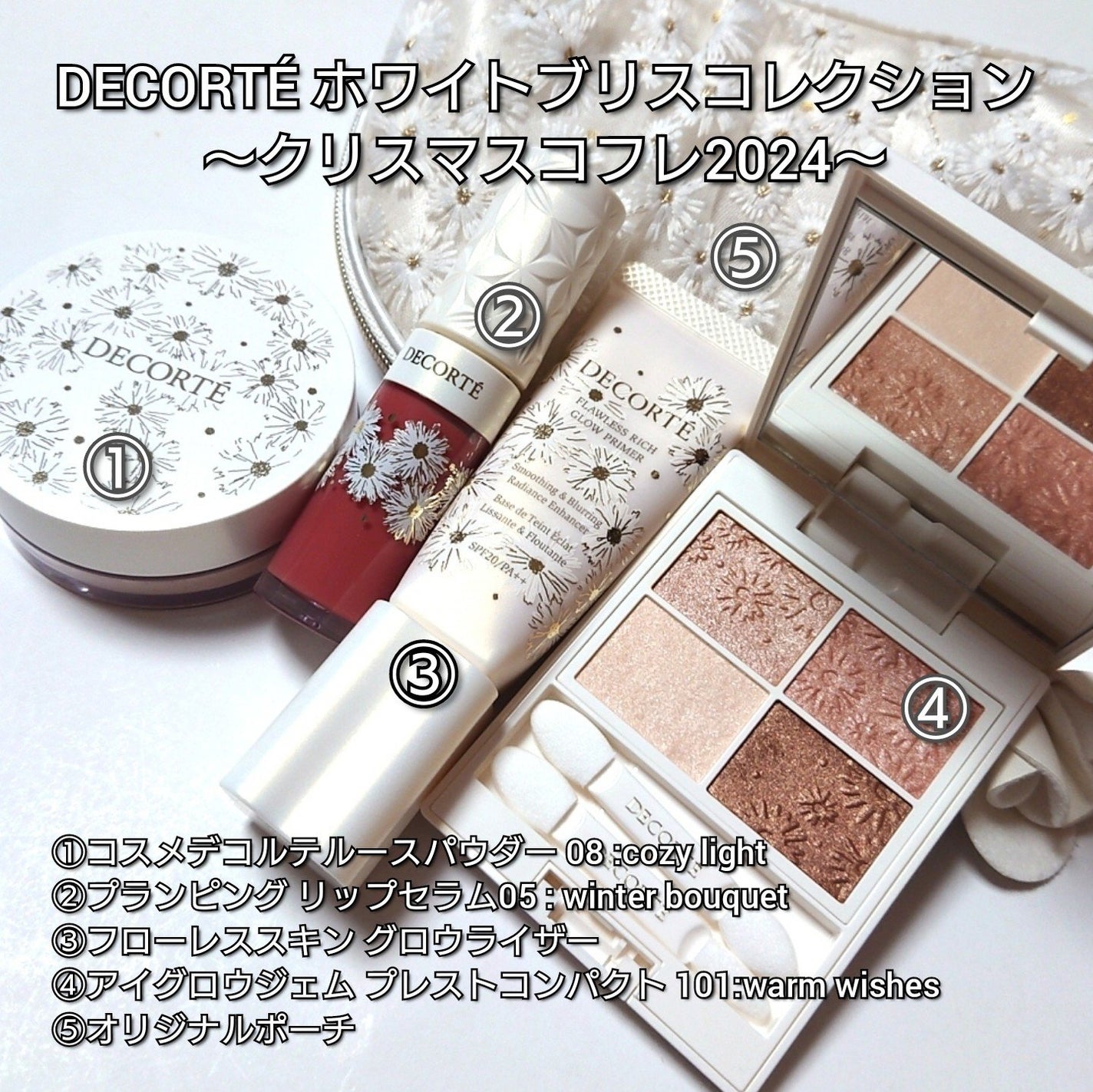 アイグロウジェム スキンシャドウ|DECORTÉ他、4商品を使った アイグロウジェム スキンシャドウ|DECORTÉ他、4商品を使った