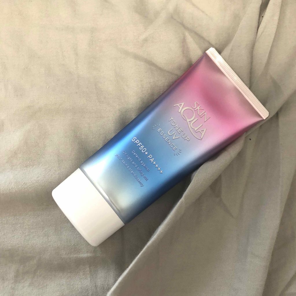 スキンアクア トーンアップUVエッセンス/スキンアクア/日焼け止めクリームを使ったクチコミ(1枚目)