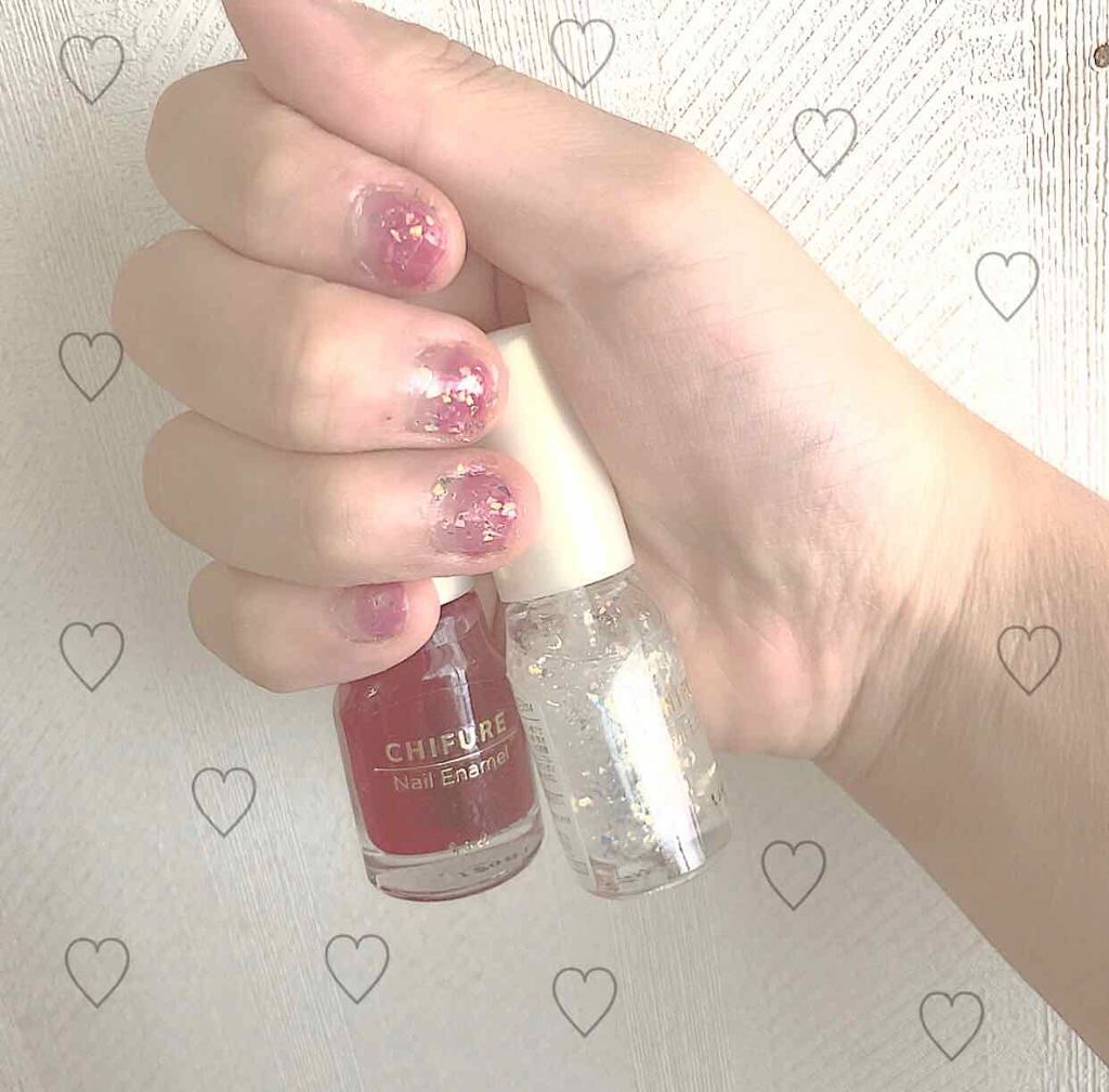 ネイル エナメル/ちふれ/マニキュアを使ったクチコミ（1枚目）
