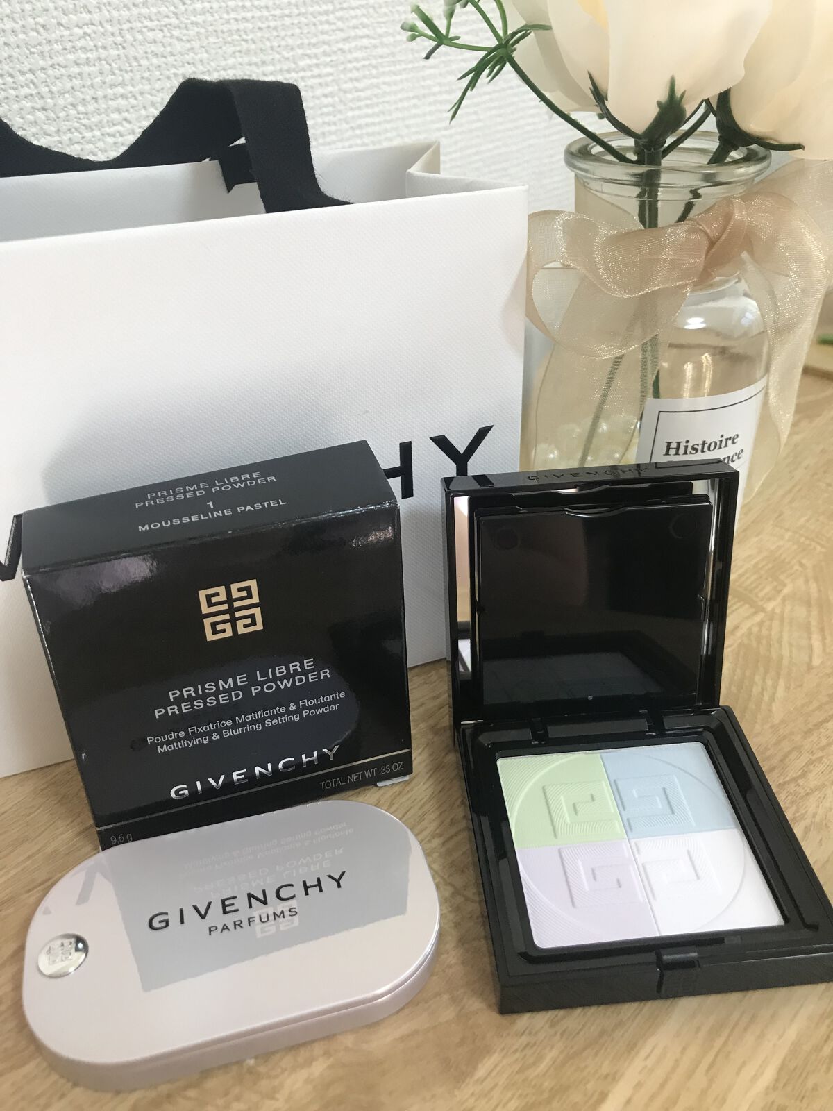 プリズム・リーブル・プレストパウダー	/GIVENCHY/プレストパウダーを使ったクチコミ（1枚目）