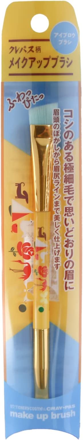  クレパス柄アイブロウブラシ / ステーショナリーコスメ