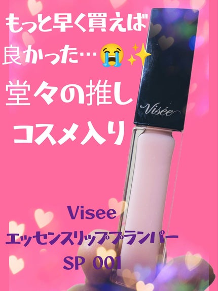 エッセンス リッププランパー/Visée/リッププランパーを使ったクチコミ(1枚目)
