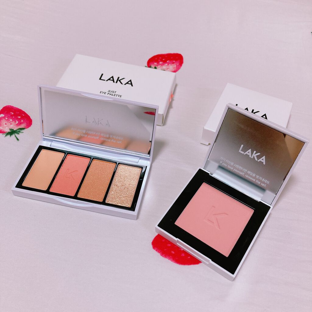 ジャストアイパレット/Laka/アイシャドウパレットを使ったクチコミ(1枚目)