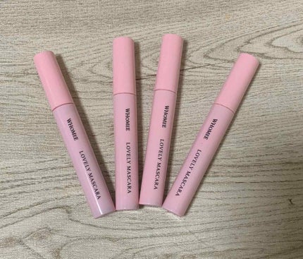 ロング&カールマスカラ/WHOMEE/マスカラを使ったクチコミ(1枚目)